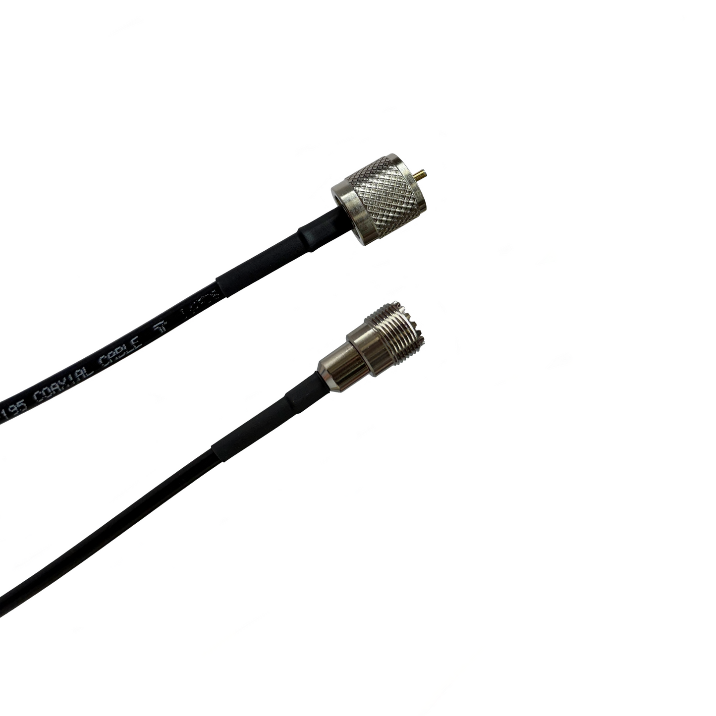 UHF Male to UHF Female LMR-195 Times Microwave Antenna Cable