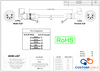 5-Pin XLR Right Angle to Right Angle DMX AES/EBU Digital Audio/Data Mic Cables