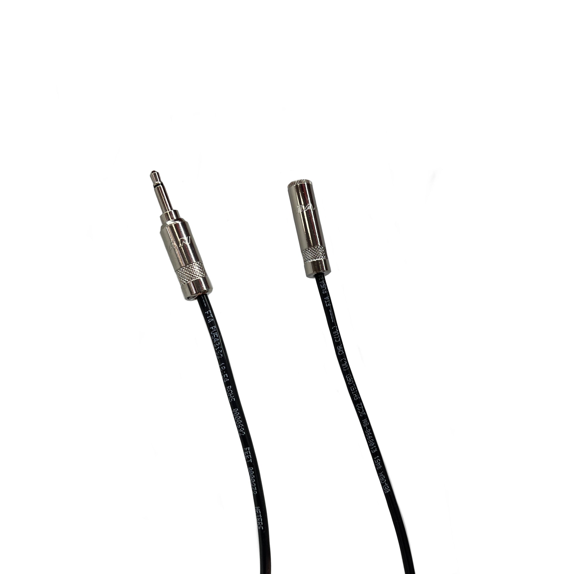 3.5mm Mono Male to Female Extension Cable PVC Installation Grade Jacket