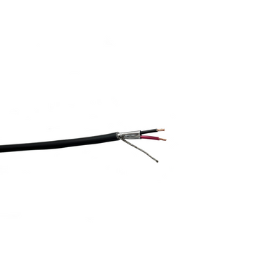 22 AWG 2 Conductor Stranded Shielded Plenum Cable (100ft, 500ft, 1000ft)