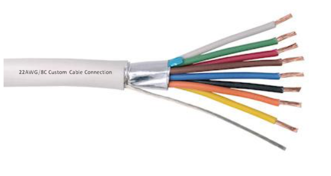 Cavo plenum :: Cavo plenum da 100 piedi 22/2 coppie intrecciate ogni Cavo plenum :: Cavo plenum da 100 piedi 22/2 coppie intrecciate ogni