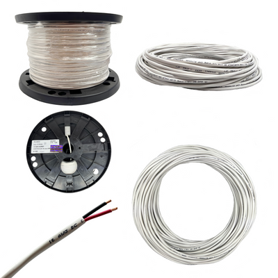 16 AWG 2 Conductor Plenum CMP Unshielded Speaker and LED Lighting Cable