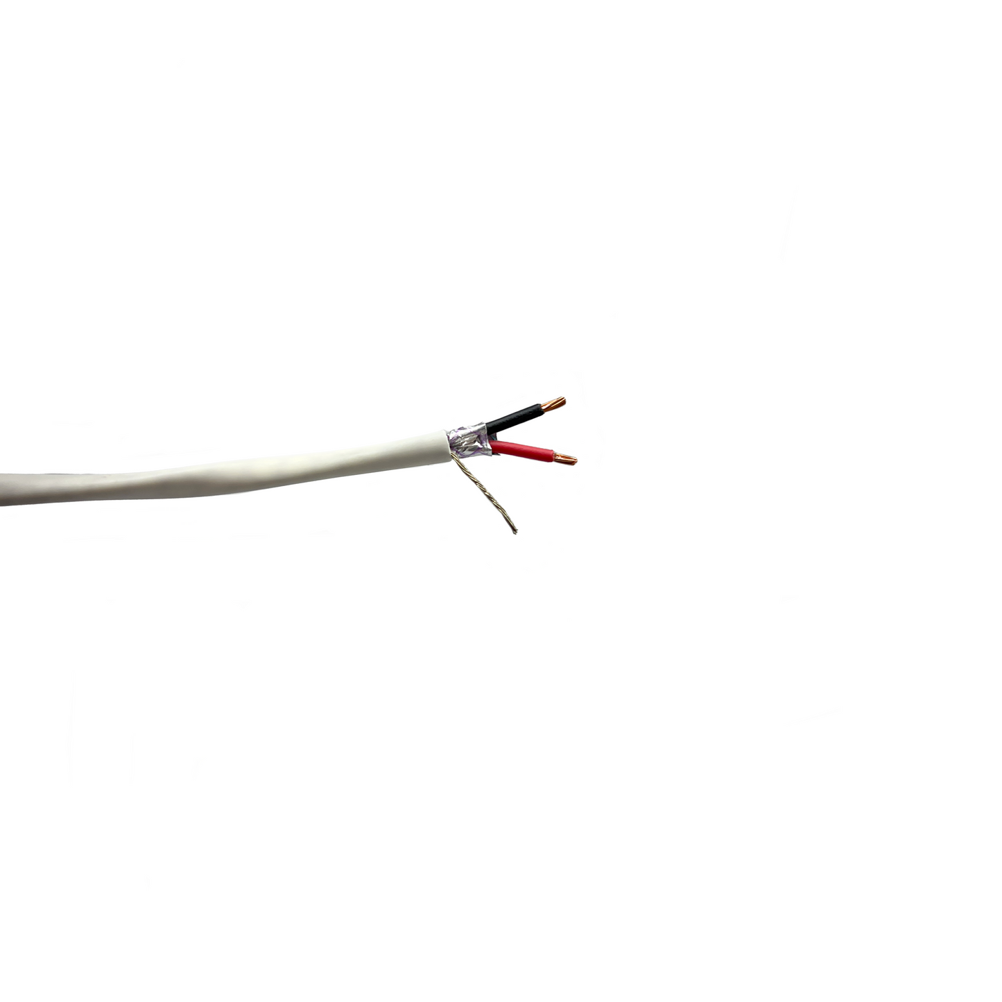 18 AWG 2 Conductor Stranded Shielded Plenum Speaker and LED Lighting Cable