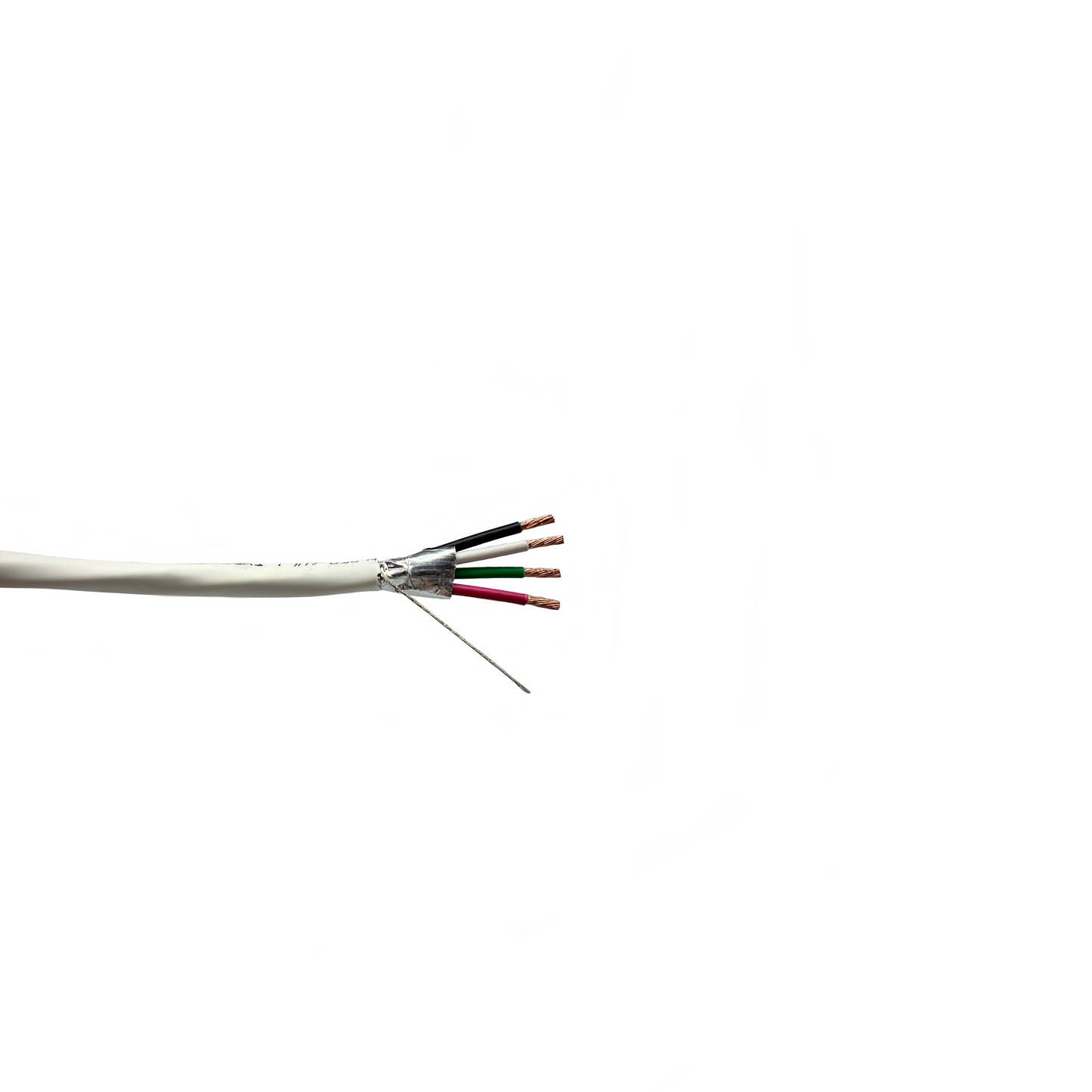 14 AWG 4 Conductor Plenum Shielded CL3P Speaker Cable