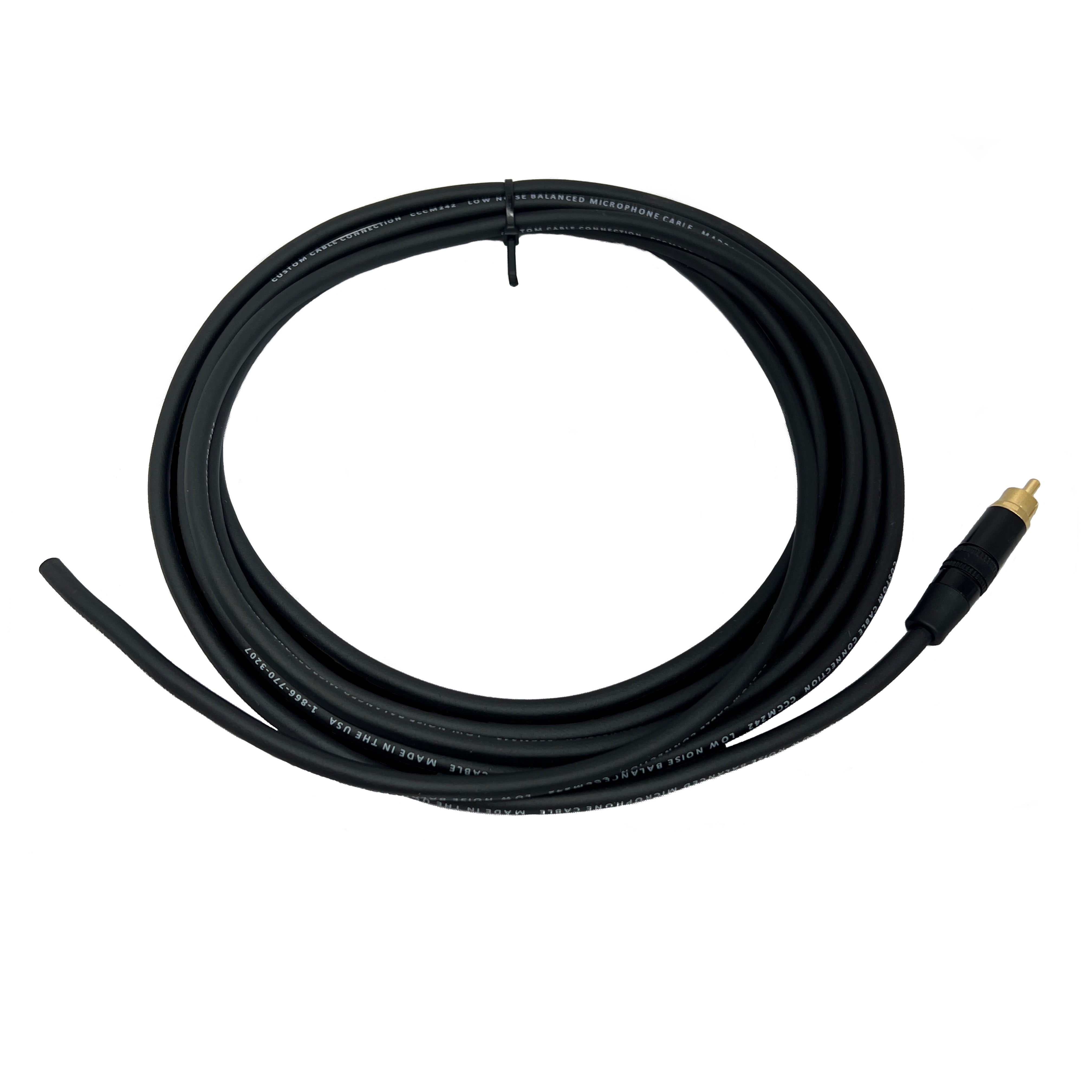 20-Pack Speaker Wire To RCA Male Adapters – Audio Video Plug Connectors