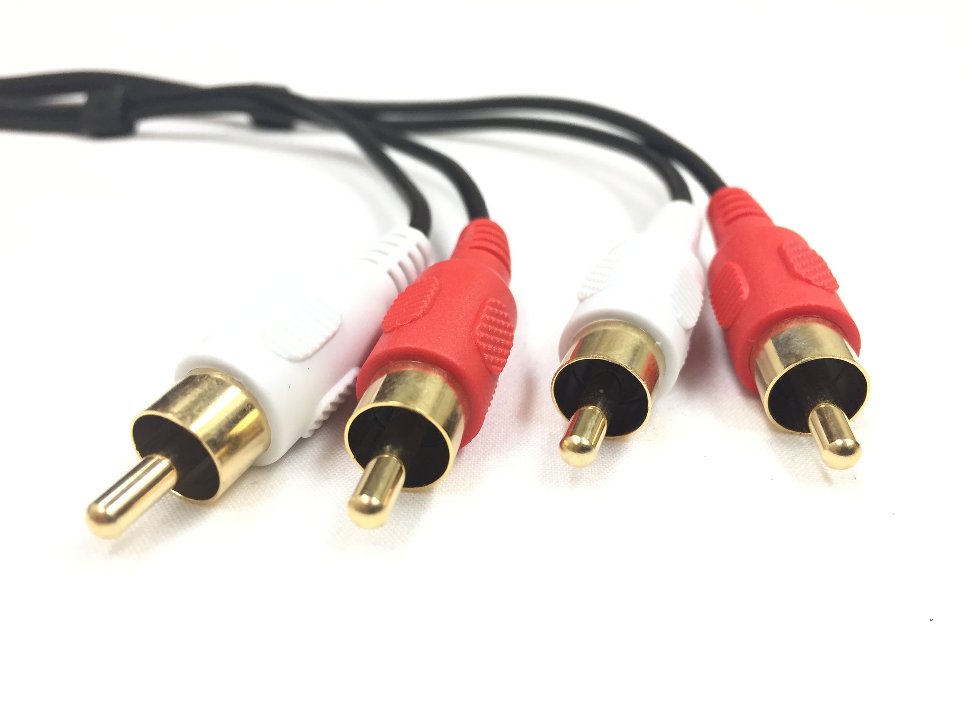 Stereo RCA Audio Cable Male to Male – Custom Cable Connection
