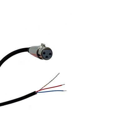 XLR 3 Pin Female to Blunt Install Cable