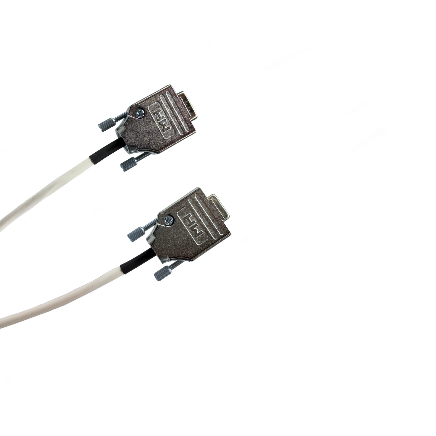 DB9 Male to Female 22 AWG Plenum Jacket Serial Cable Made in USA