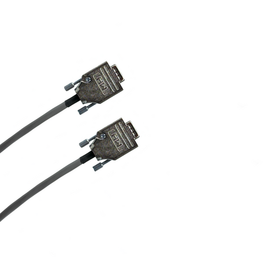 Serial Cable DB9 Male to Male 24 AWG All 9 Pins Wired - PVC Jacket