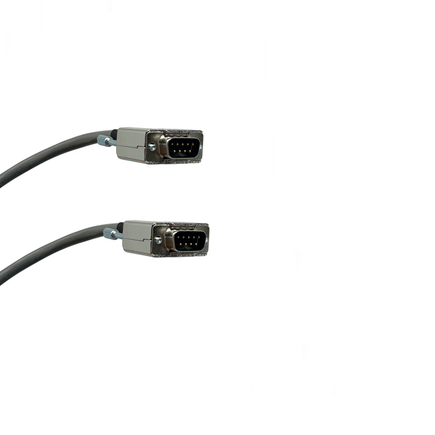 Serial Cable DB9 Male to Male 24 AWG All 9 Pins Wired - PVC Jacket