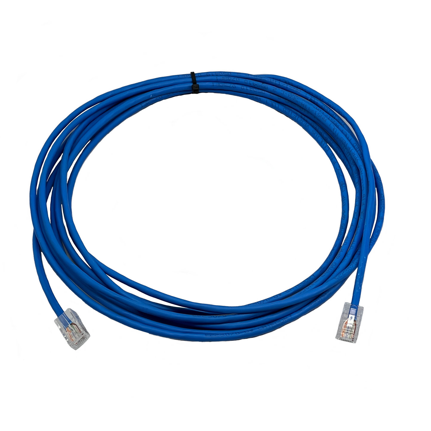 Cat5e UTP Plenum CMP Rated Ethernet Patch Cables - No Boot