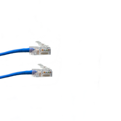 Cat5e UTP Plenum CMP Rated Ethernet Patch Cables - No Boot