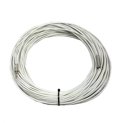 3.5mm Mono Male to Female Extension Cable Plenum Installation Grade Jacket