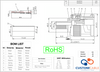 BNC Crimp Connector for Belden 1694A - 6 GHz - 75 Ohm