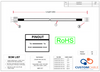 Canare BNC to DIN 1.0/2.3 SDI 3Ghz Video Cable L-4CFB