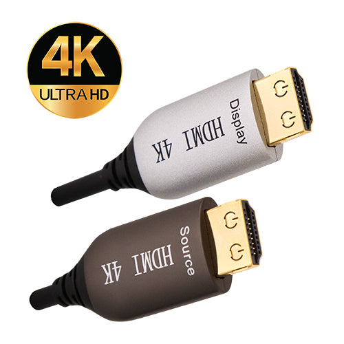 HDMI Active Optical Cable, 4K, 18G, Plenum - Custom Cable Connection