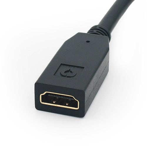 Active HDMI Pigtail, 4K, Female to Panel Mount Female