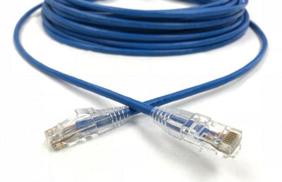 100ft White Cat5e Plenum Rated Patch Cable