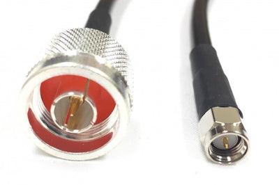 N Male to SMA Male Times Microwave Cable LMR240 Ultraflex