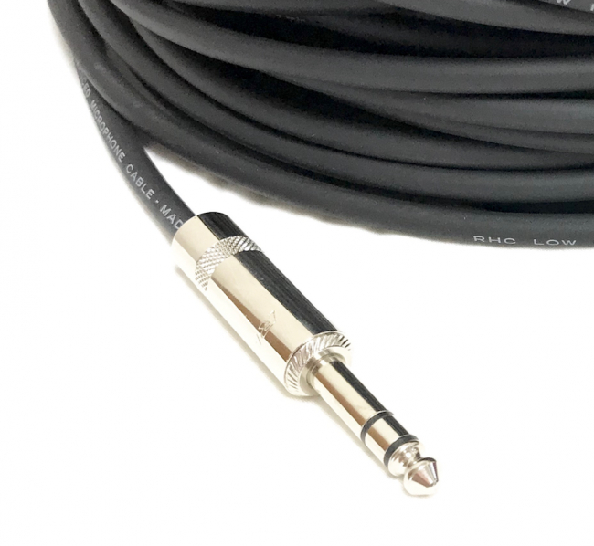 1 Foot Pro Audio 1/4 inch TRS