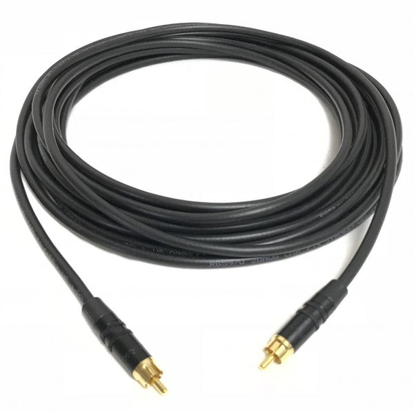 Your Cable Store 12 Foot RCA Audio/Video Cable 3 Male to 3 Male