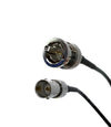 BNC Male to BNC Female 3G/6G/12G HD-SDI Mini RG59 Extension Cable - 75 Ohm - 23 AWG Coax