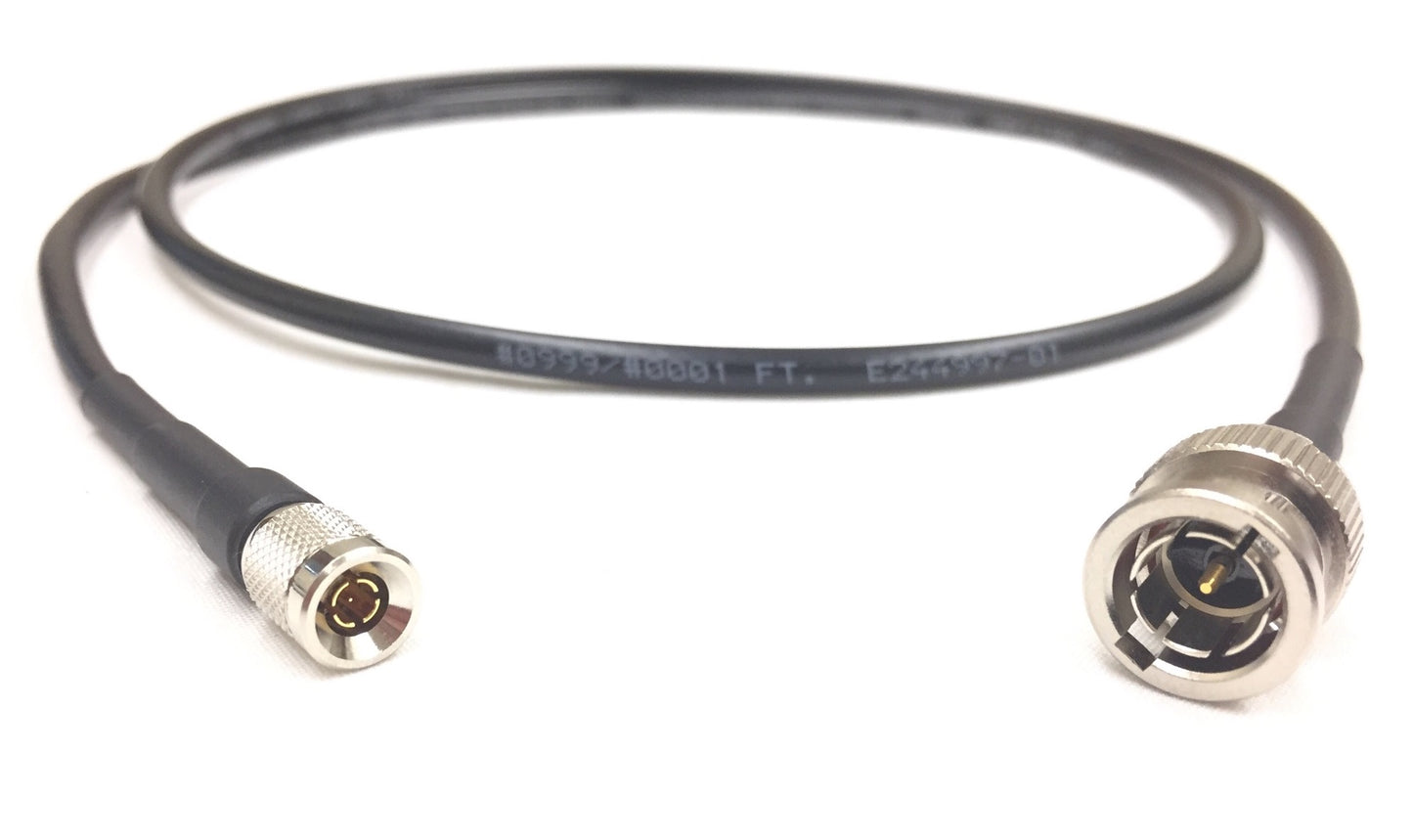 12G Rated BNC to Din 1.0/2.3 HD-SDI Belden 4855R Video Coaxial Cable