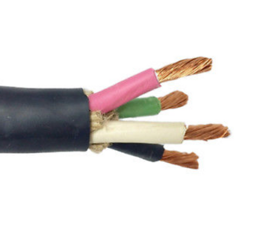 10/4 SOOW, 10 AWG 4 Conductor Portable Power Cable 600 Volt