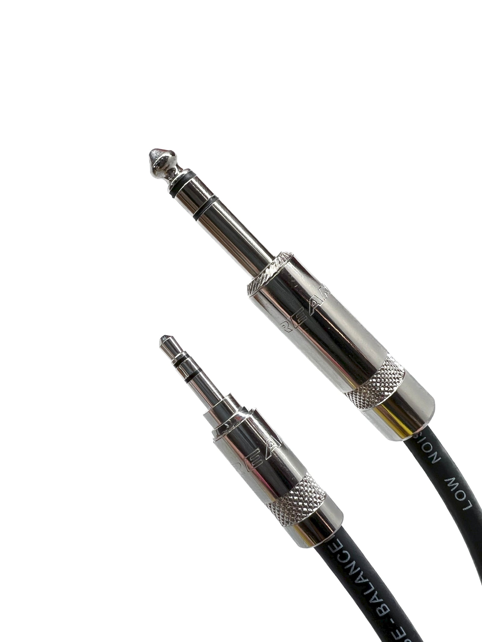 1/4 to XLR Cable, Nylon Braid Quarter inch TRS to XLR Male