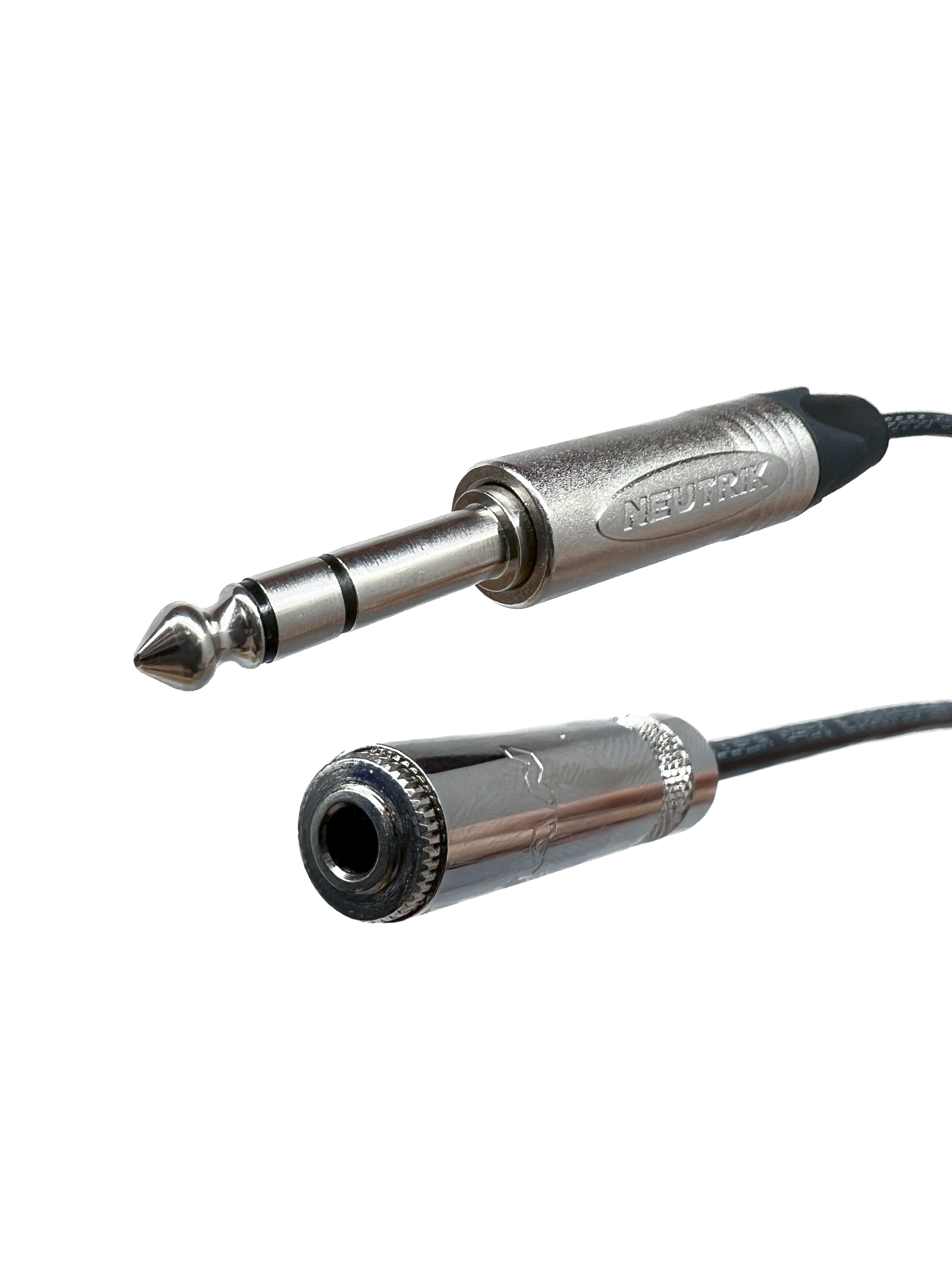3.5mm Female Stereo to 1/4 Inch TRS Stereo Cable - 150 Foot