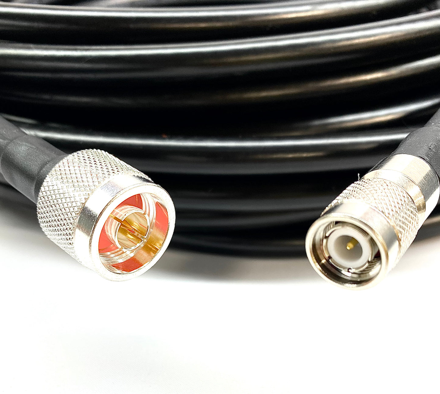 N Male to TNC Male Low Loss LMR 400 Times Microwave 50 Ohm Cable