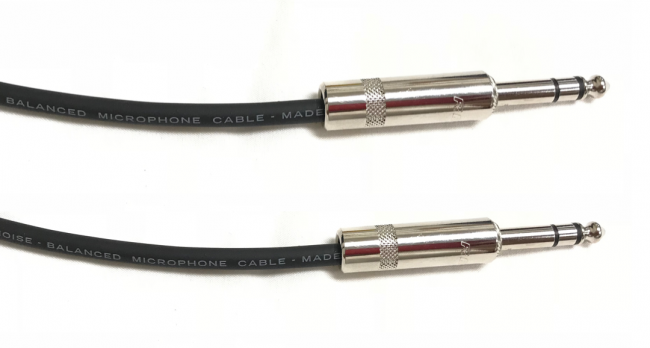 1/4 to XLR Cable, Nylon Braid Quarter inch TRS to XLR Male