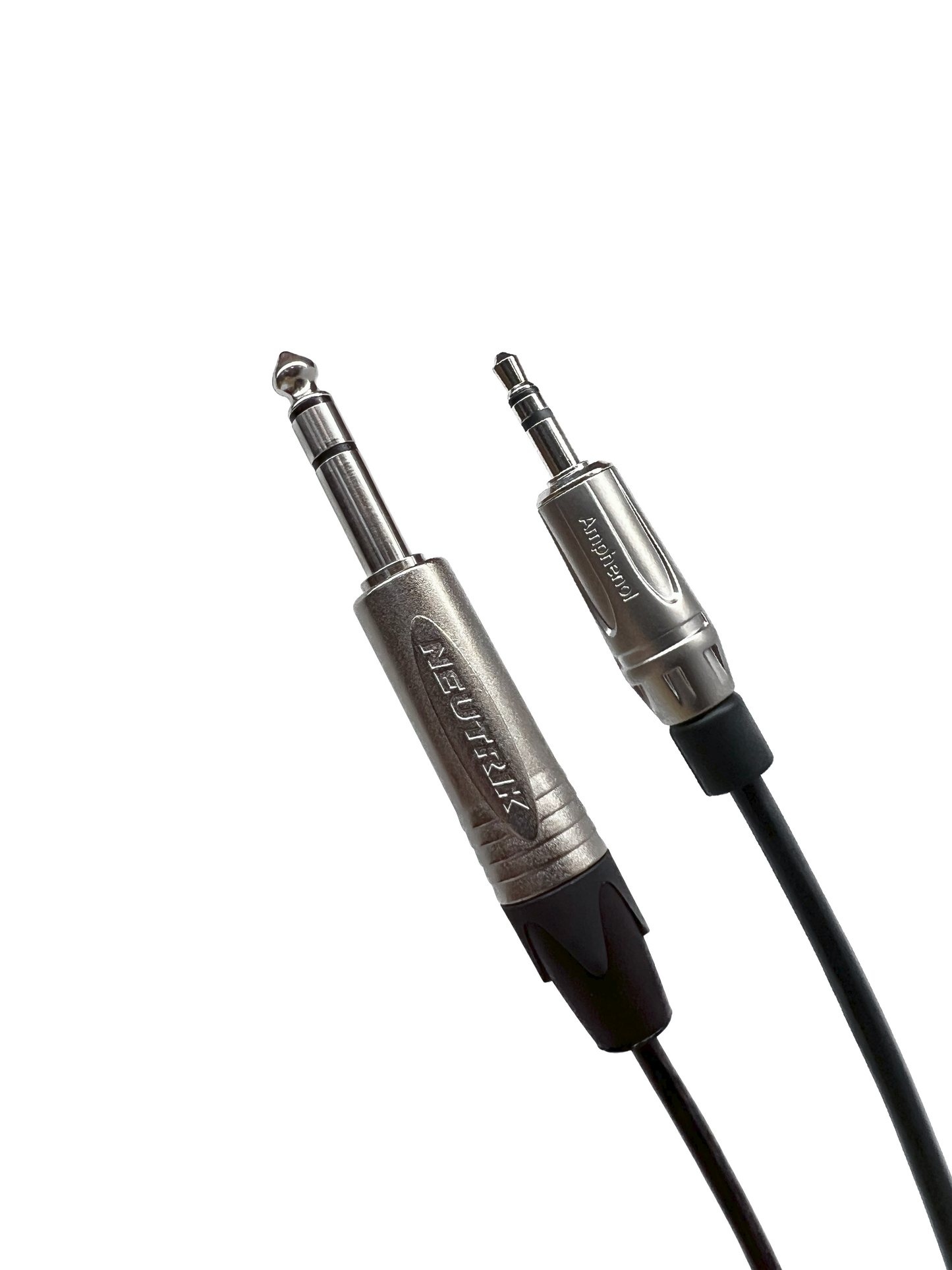 3.5mm Stereo to 1/4 inch TRS Stereo Cable Balanced Installation Grade