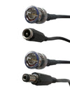 CCTV Camera Video Cable with BNC and 2.1mm Extension