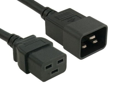Heavy Duty 12 AWG Power Cord (C19 to C20) 20 AMP