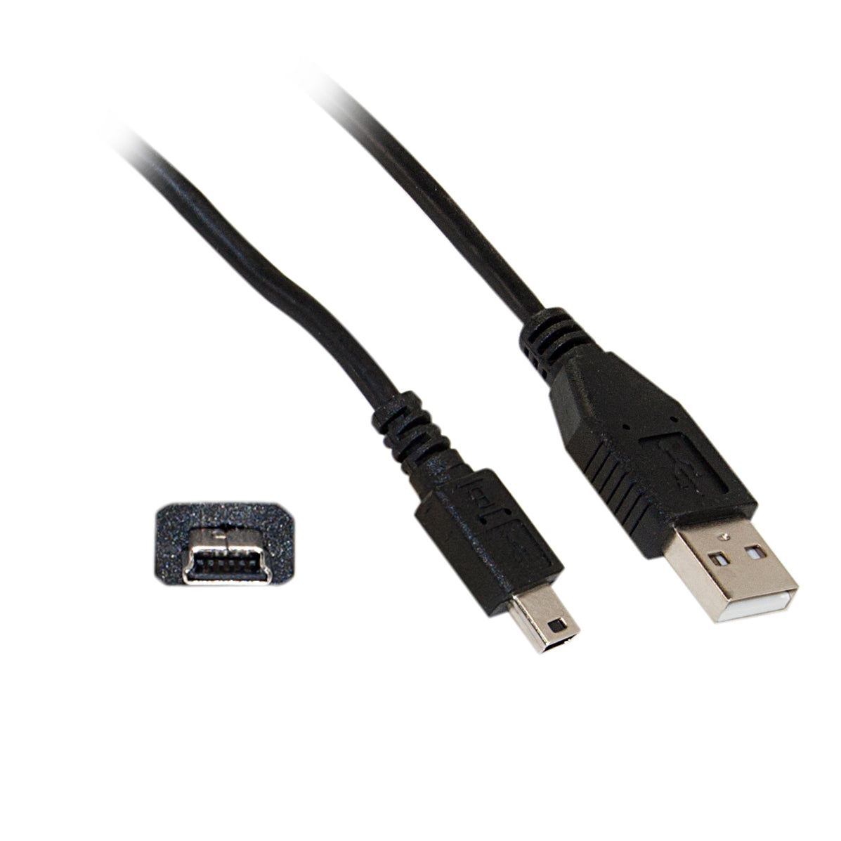  15 Foot USB A to USB Mini B 5-Pin 2.0 Camera Cable