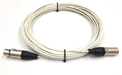 Plenum Rated 5-Pin XLR DMX AES/EBU Digital Mic Cables with Neutrik Connectors