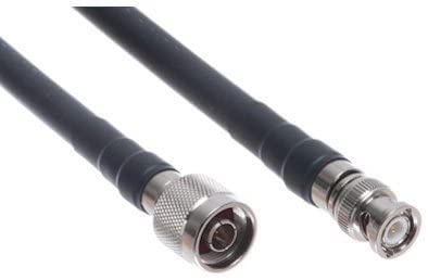 BNC Male to N Male Low Loss LMR 400 Times Microwave 50 Ohm Cable