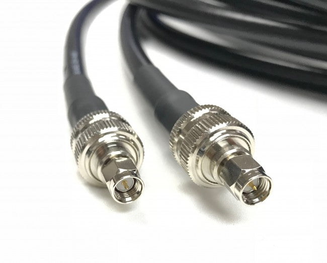 1 Foot SMA Male to SMA Male Times Microwave LMR-400 Cable