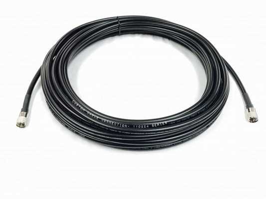 UHF PL259 M/M 1ft LMR-400 Cable