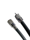 UHF PL259 Male to UHF PL259 Male Low Loss LMR 400 Times Microwave 50 Ohm Cable