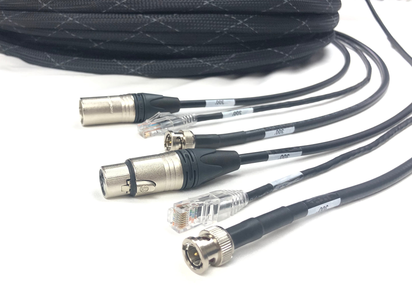 Snake Cable HD-SDI BNC, XLR, CAT5E all in one Jacket