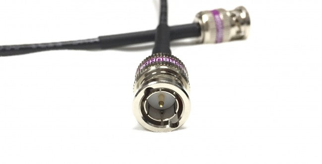 12G Rated HD-SDI BNC Cable with Belden 4855R Mini RG59 - 23 AWG - 4K U -  Custom Cable Connection