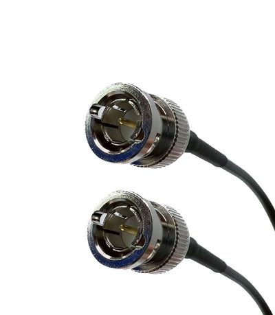 12G Rated HD-SDI BNC Cable with Belden 4855R Mini RG59 - 23 AWG - 4K UHD