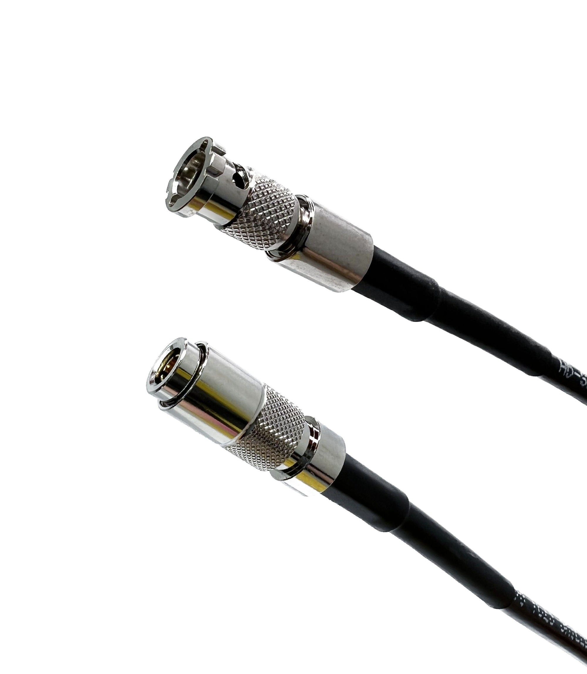 Câble SDI Coudé 30cm BNC Femelle Vers HD BNC Mâle - Belden 1855A, 75 Ohm - Pour Caméra, Streaming, Blackmagic