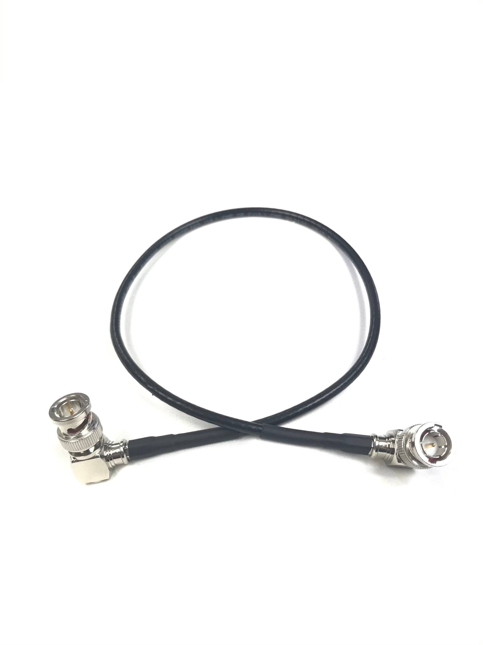 BNC Right Angle Male to BNC Right Angle Male HD-SDI 12G 4855R Belden Video Cable