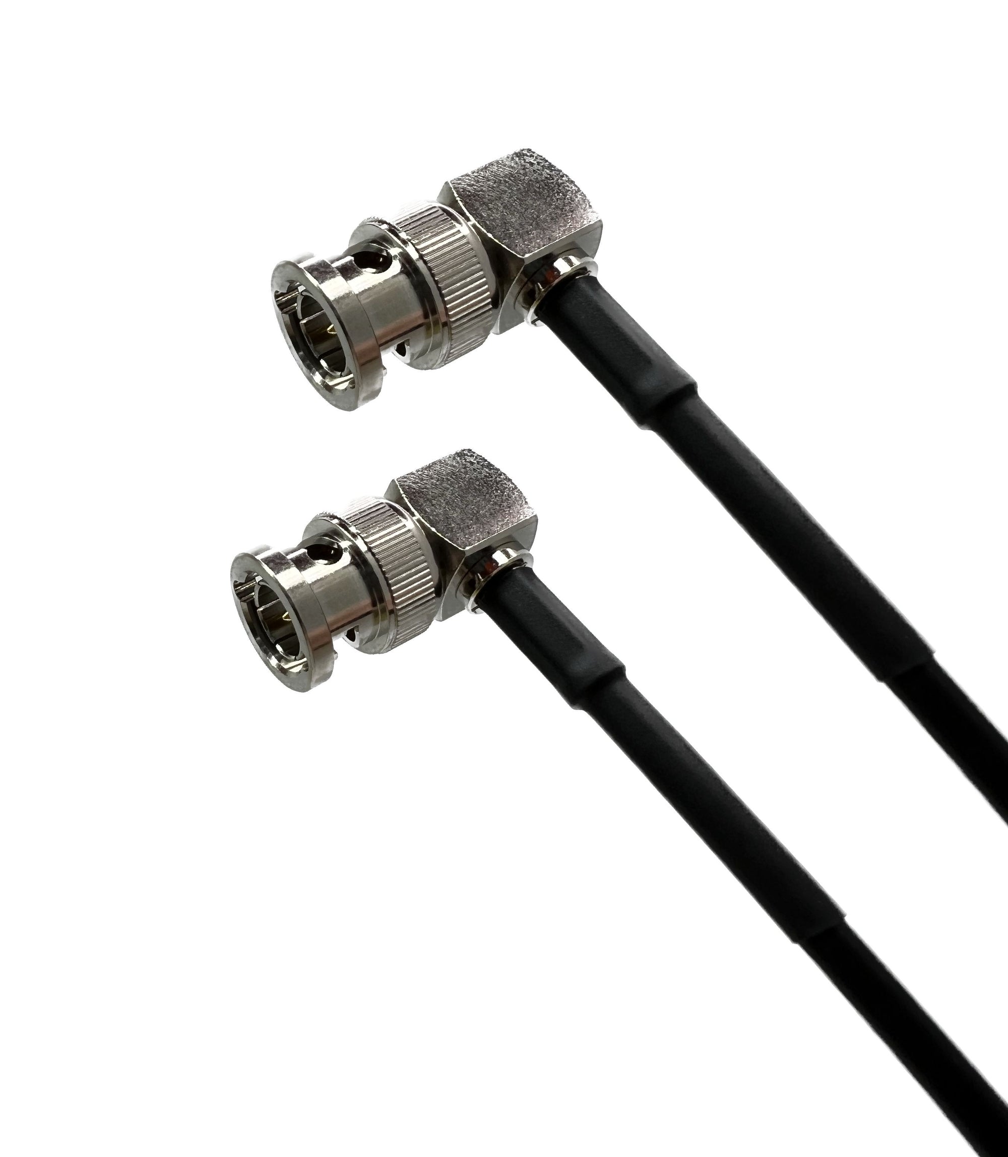 BNC Right Angle Male to BNC Right Angle Male HD-SDI 12G 4855R Belden Video Cable
