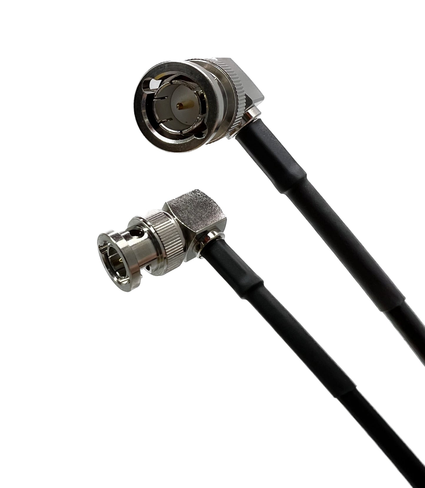 BNC Right Angle Male to BNC Right Angle Male HD-SDI 12G 4855R Belden Video Cable