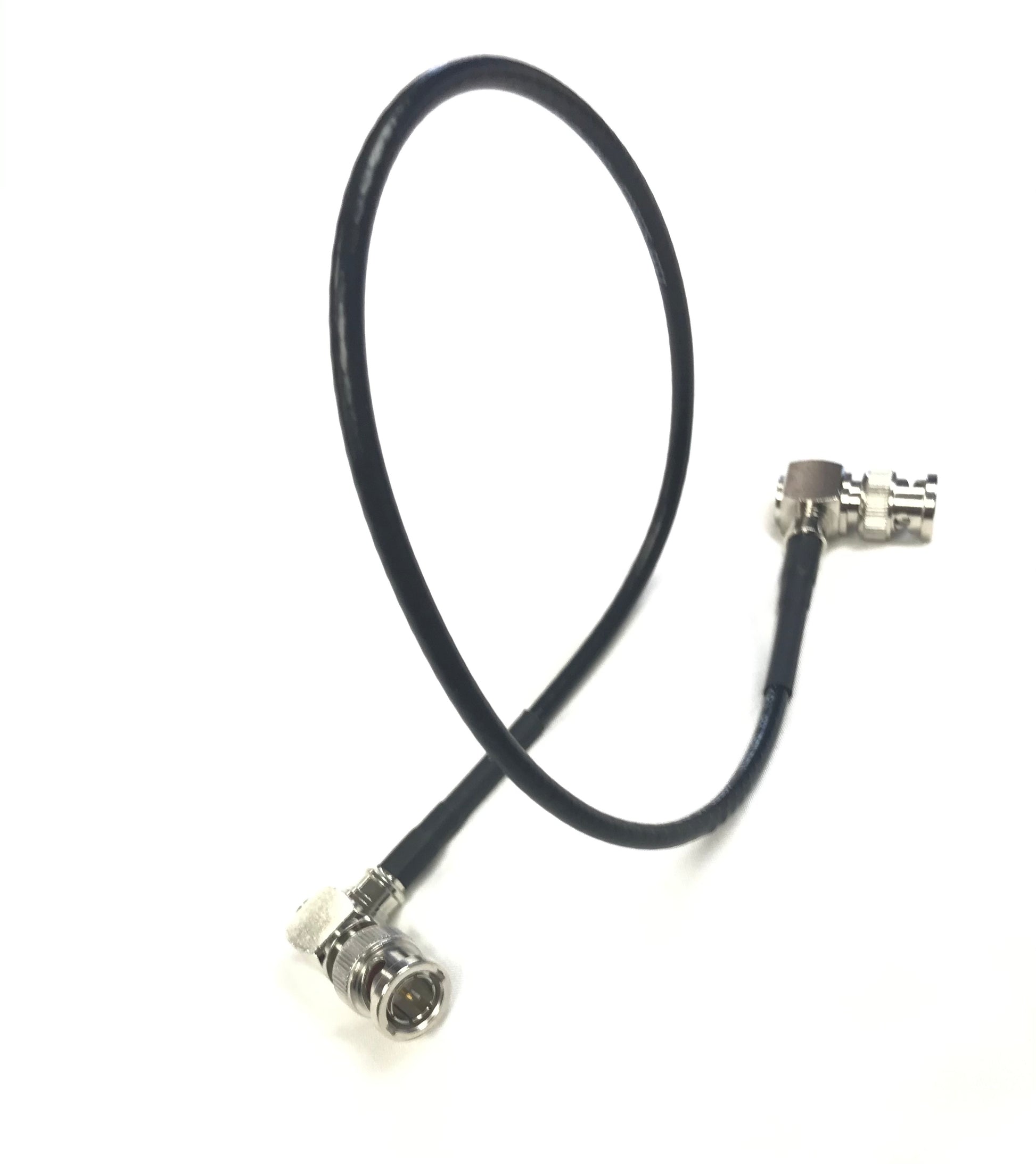 BNC Right Angle Male to BNC Right Angle Male HD-SDI 12G 4855R Belden Video Cable