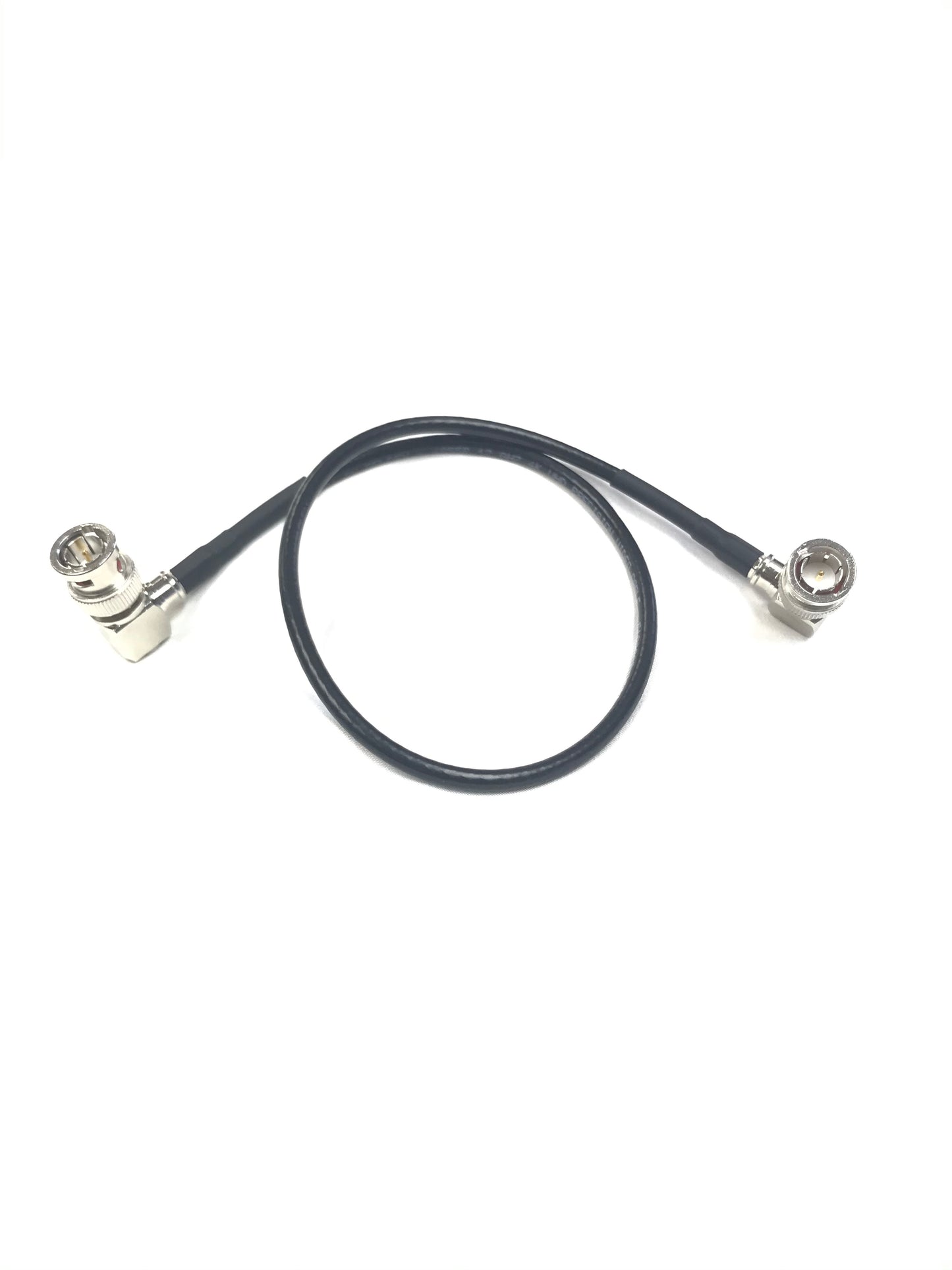 BNC Right Angle Male to BNC Right Angle Male HD-SDI 12G 4855R Belden Video Cable